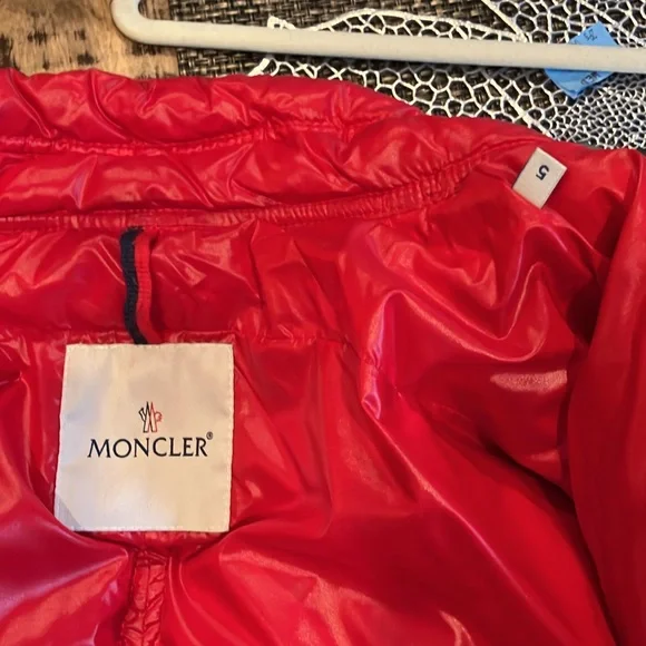 SALE! EUC MONCLER moto-style puffer jacket/Red Hot & Ready for Whatever Weathah! - Picture 13 of 17